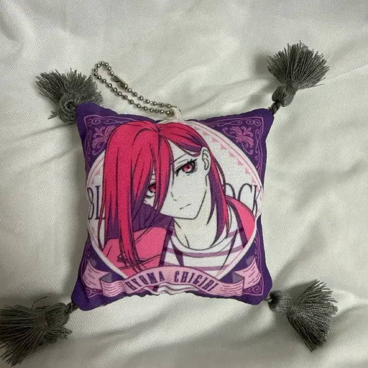 [BUNJANG] Blue Lock Chigiri Cushion Keychain / 블루록 치기리 쿠션 키링