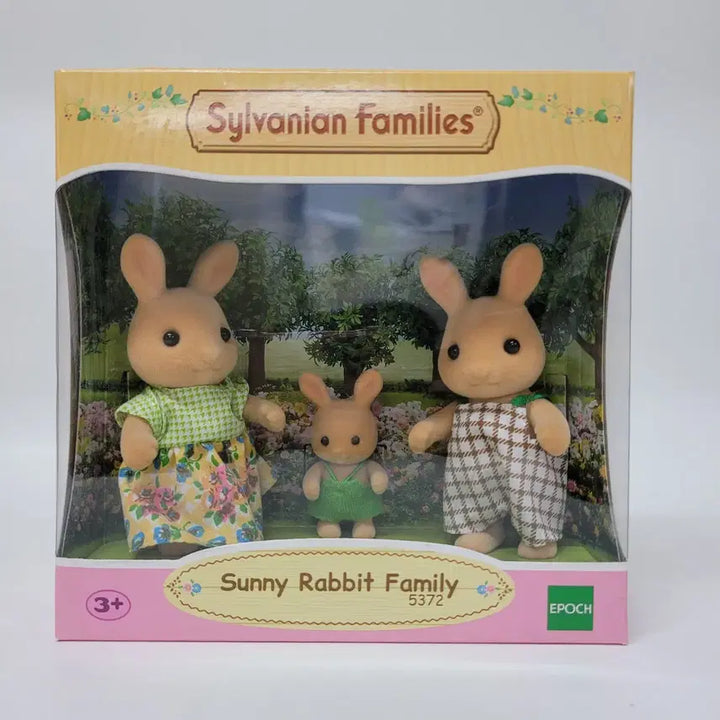 [BUNJANG] Sylvanian Families Sunny Rabbit Family (Discontinued) - Bundle Set / 단종)실바니안 패밀리 단종 써니토끼 가족 일괄