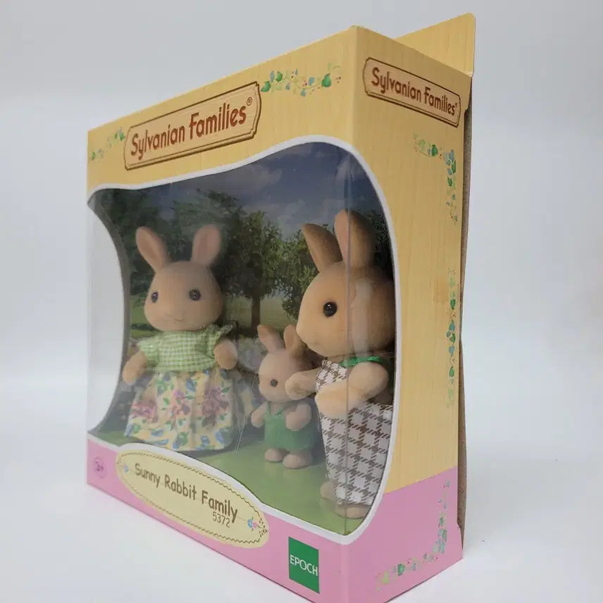 [BUNJANG] Sylvanian Families Sunny Rabbit Family (Discontinued) - Bundle Set / 단종)실바니안 패밀리 단종 써니토끼 가족 일괄