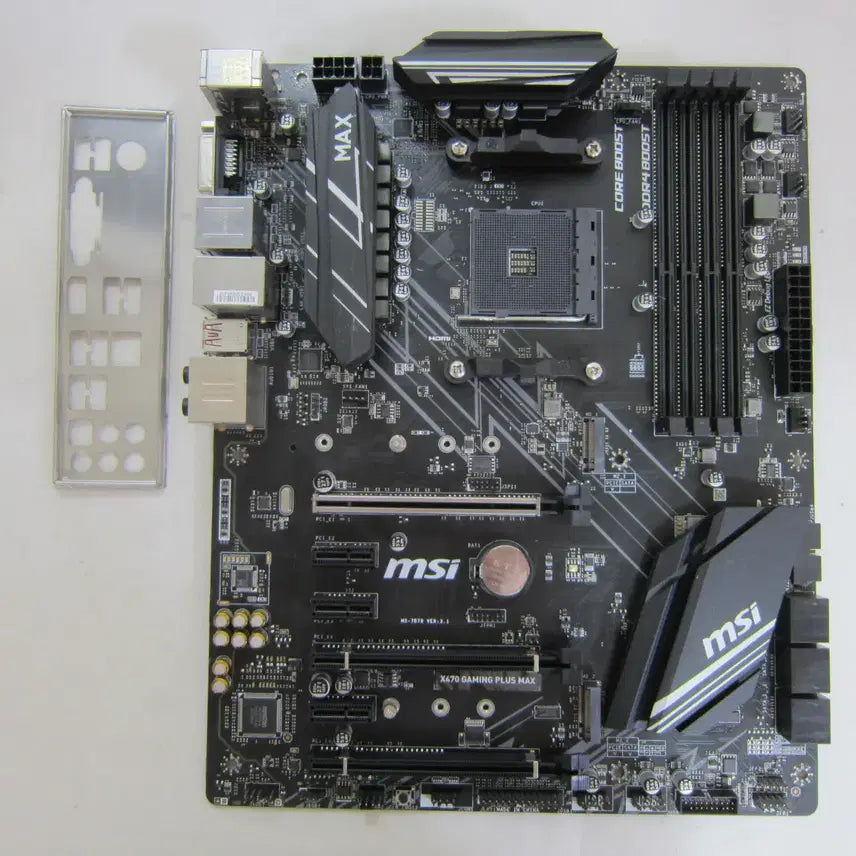 [BUNJANG] MSI MPG X470 Gaming Plus MAX ATX Motherboard (AM4 Socket) / [AM4소켓] MSI MPG X470 게이밍 플러스 맥스