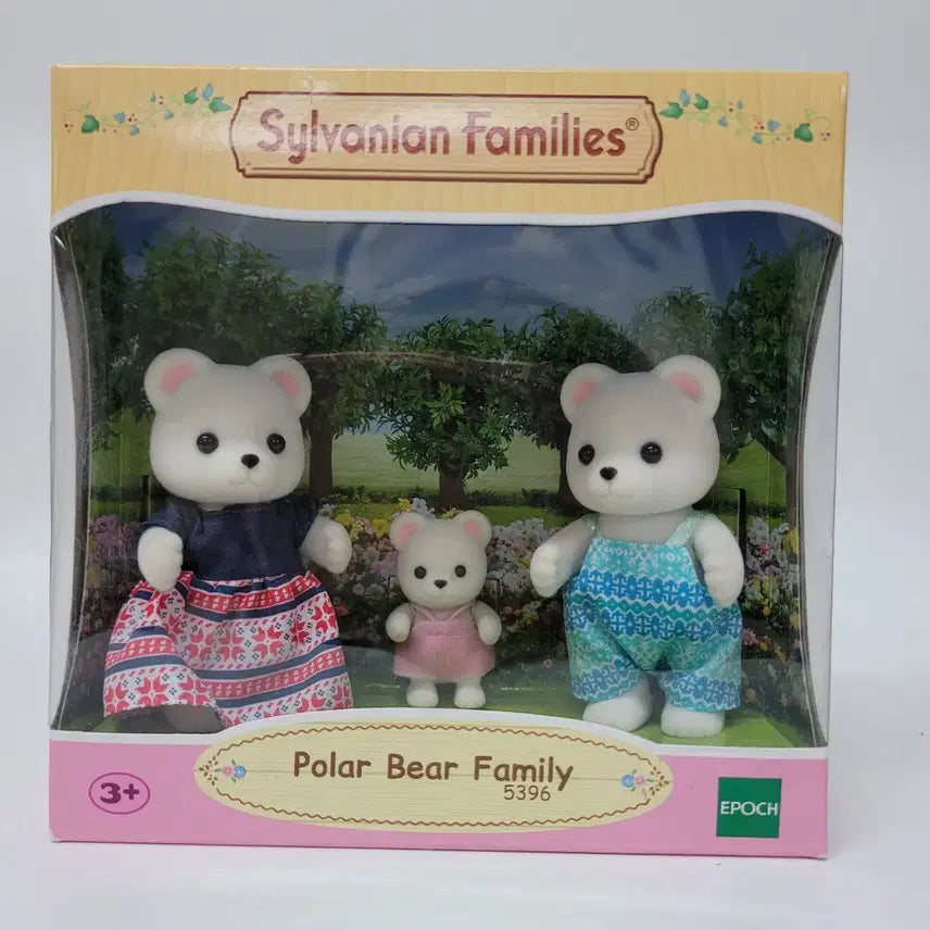 [BUNJANG] Sylvanian Families Polar Bear Family Set (Discontinued) / 단종)실바니안 북극곰 가족 일괄