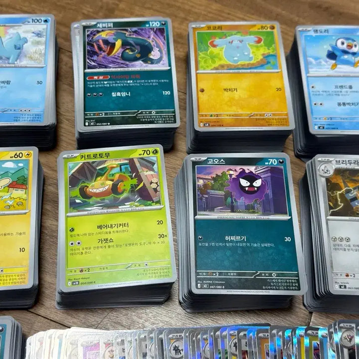 [BUNJANG] Pokemon Cards Common Cards 1000pcs Bundle Set (R, RR Included) / 포켓몬카드 일반카드1000장 + R RR 일괄 상태최상!