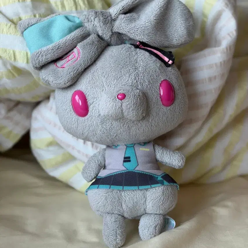 [BUNJANG] Miku Generic Rabbit Plush - Gray / 미쿠 범용토끼 인형 그레이