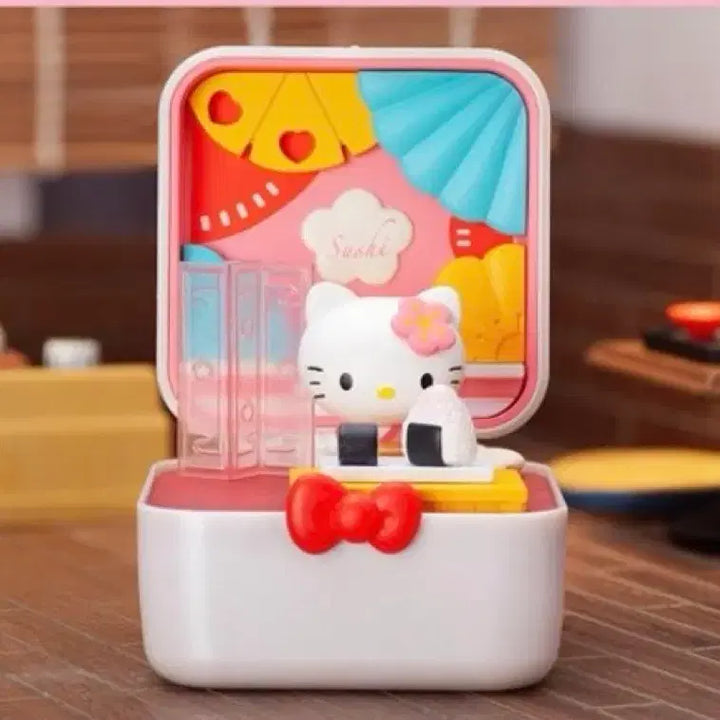 [BUNJANG] Pop Mart Hello Kitty Food Town Sushi Gacha Figure / 팝마트 헬로키티 푸드타운 초밥 가챠 피규어