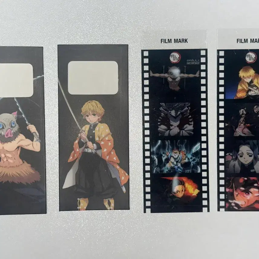 [BUNJANG] Demon Slayer Character Film Strips (Inosuke, Zenitsu, Tanjiro, Shinobu) / 귀멸의 칼날 특전
