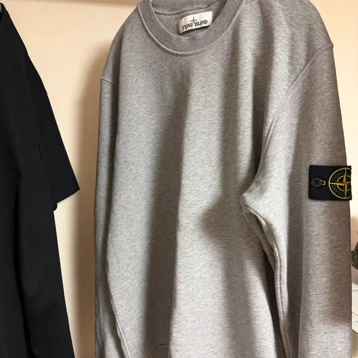 [BUNJANG] Stone Island Sweatshirt Grey Size L / 스톤아일랜드 맨투맨 그레이 급처