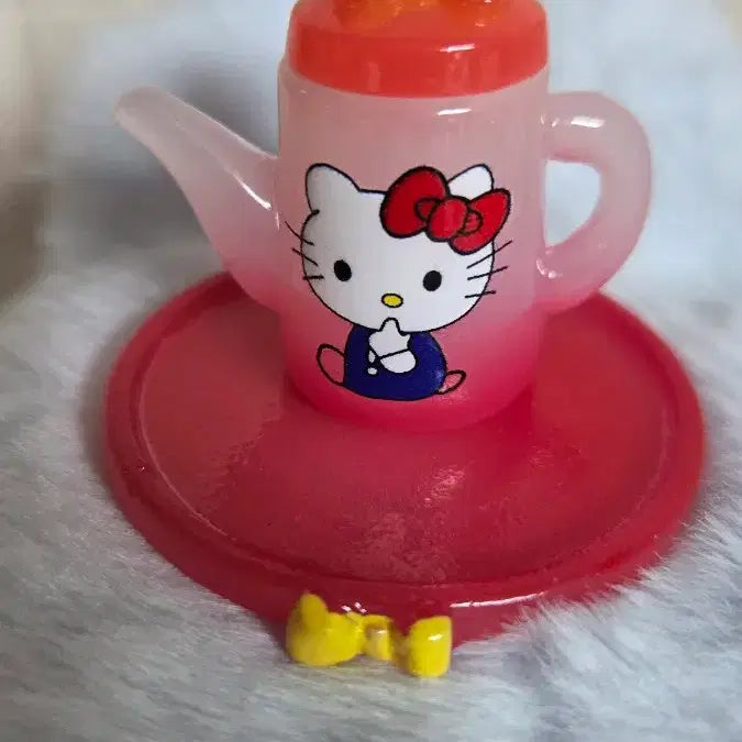 [BUNJANG] Hello Kitty Pink Tea Set (Miniature) / 헬로키티 티세트 핑크(미니어처)
