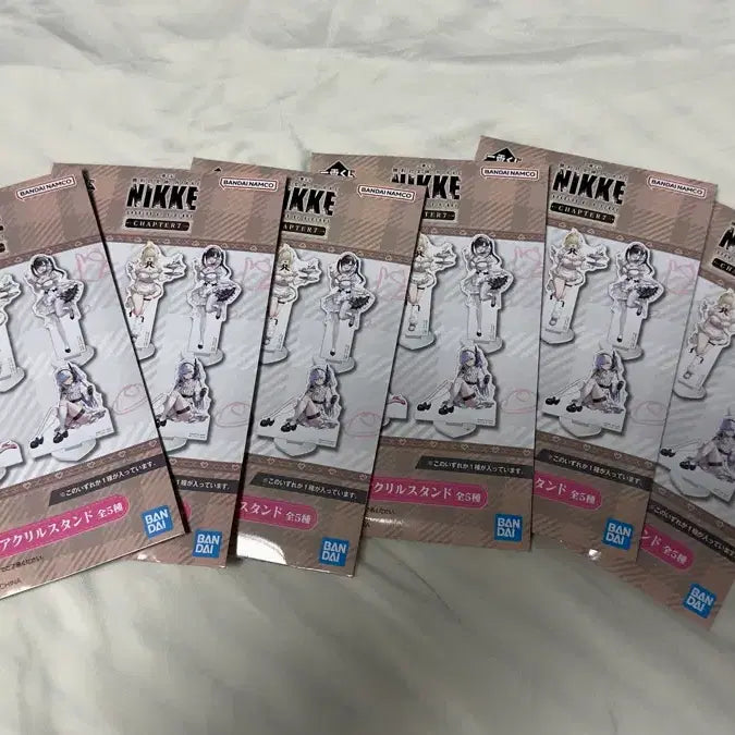 [BUNJANG] Nier: Automata Ichiban Kuji Chapter 7 G Prize Acrylic Stand Bundle Set / 이치방쿠지) 제일복권 니케 챕터7 G상 아크릴스탠드 6개 일괄 판매