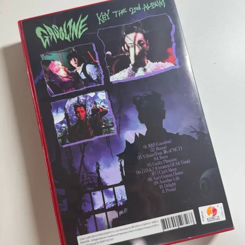 [BUNJANG] SHINee Key Gasoline Solo Album Unsealed / 샤이니 키 솔로 앨범 가솔린 개봉