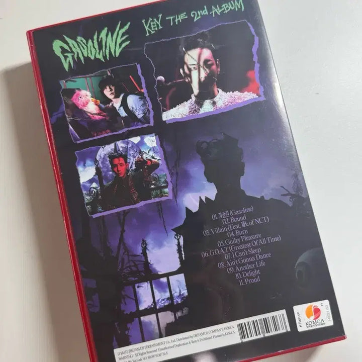 [BUNJANG] SHINee Key Gasoline Solo Album Unsealed / 샤이니 키 솔로 앨범 가솔린 개봉
