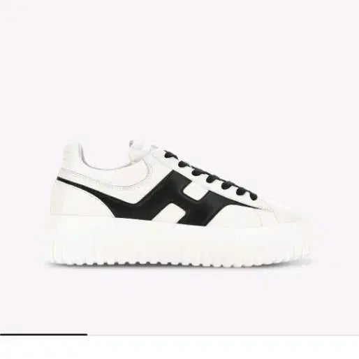 [SOLD OUT] 호간 H-스트라이프 스니커즈 화이트 블랙