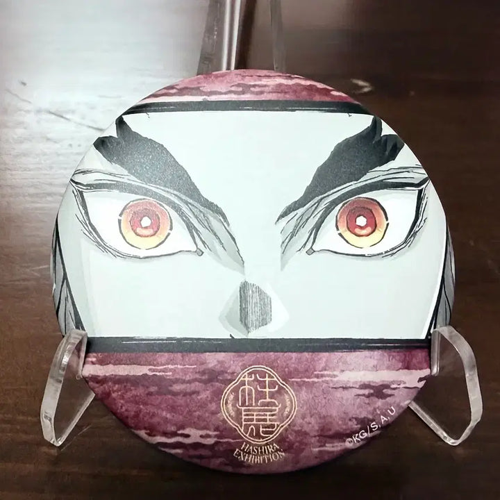 [BUNJANG] Demon Slayer Kyojuro Rengoku Matte Can Badge / 귀멸의 칼날 하시라전 주전시회 렌코쿠 매트(무광)캔뱃지