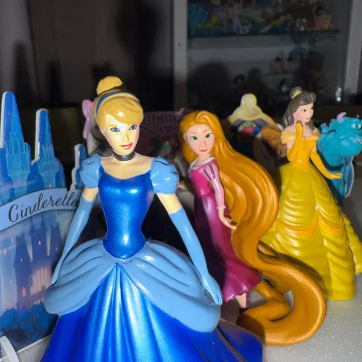 [BUNJANG] Disney Craft Collection Figure Set (4 Types) / 디즈니 크래프트 컬랙션 피규어 4종 일괄