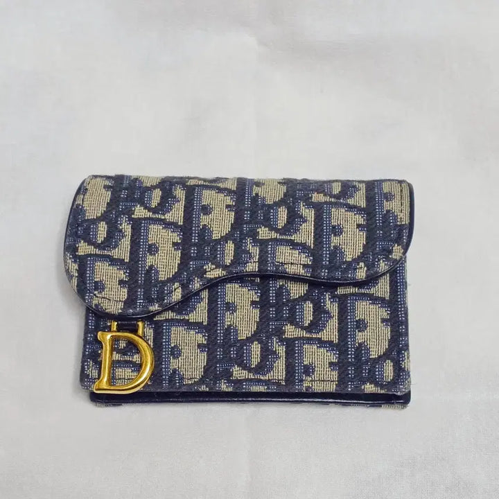 [BUNJANG] Dior Saddle Oblique Card Holder Blue / [번개케어완료 풀박스] 디올 새들 오블리크 카드 홀더 블루