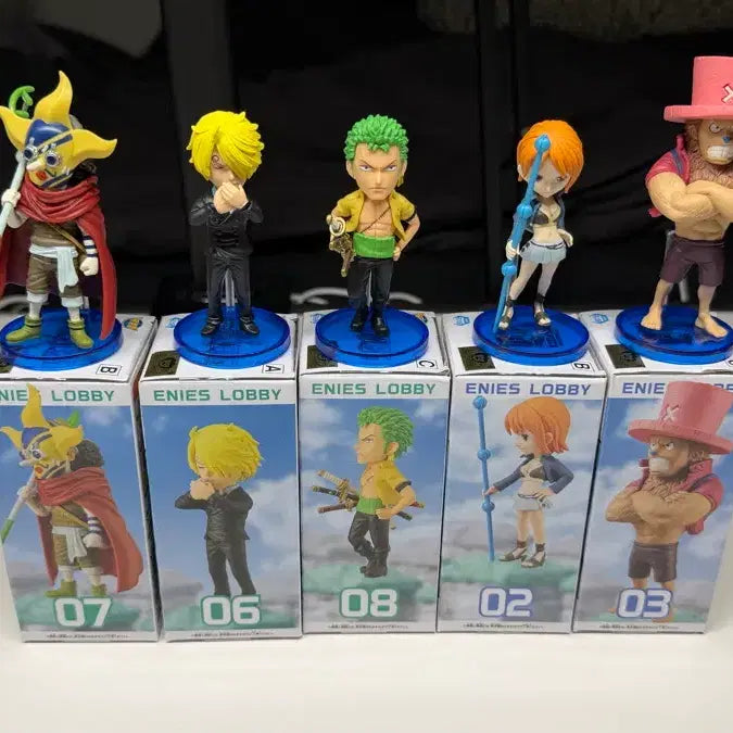 [BUNJANG] One Piece Enies Lobby World Collectable Figure Bundle / 원피스 에니에스로비 월콜