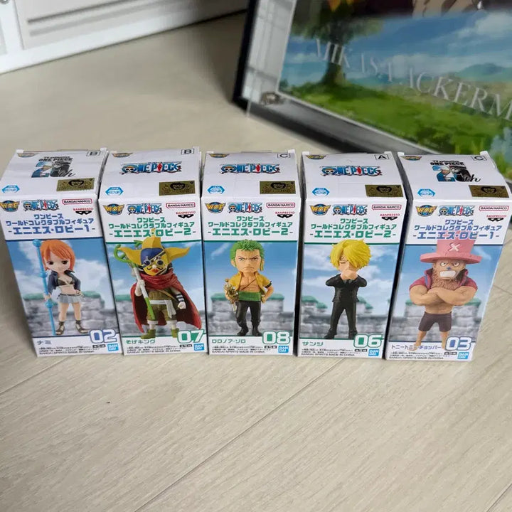 [BUNJANG] One Piece Enies Lobby World Collectable Figure Bundle / 원피스 에니에스로비 월콜