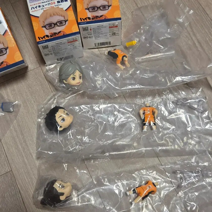 [BUNJANG] Haikyuu!! Asahi, Daichi, Sugawara Surprise Nendoroid Mini Figures / 가격x)하이큐 아사히 다이치 스가 스가와라 서프라이즈 미니넨도 피규어