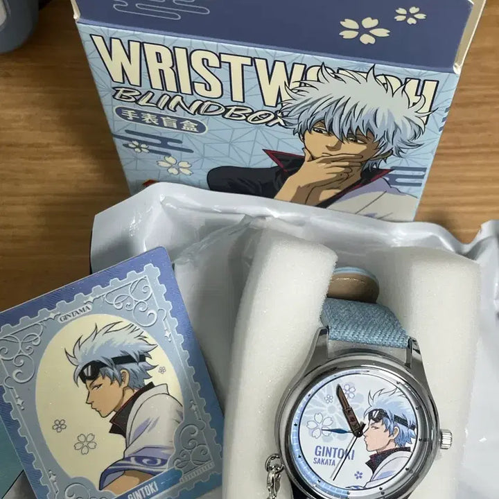 [BUNJANG] Gintama Gintoki Strawberry Milk Watch / 은혼 시계 긴토키 딸기우유