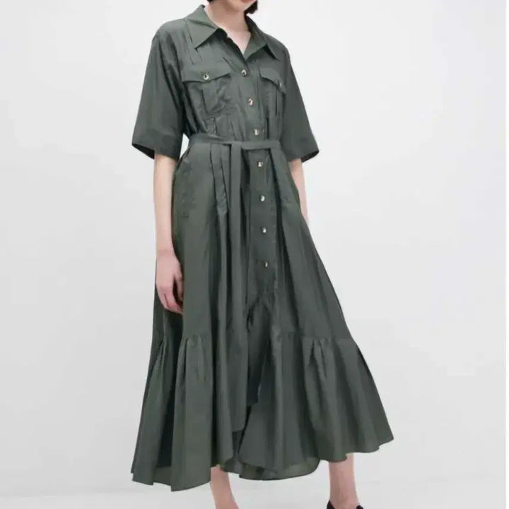 [SOLD OUT] [한섬] 시스템 원피스