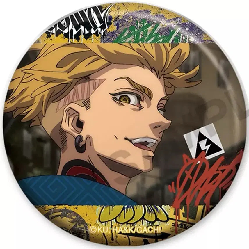 [BUNJANG] Gachi Akuta Sparkling Can Badge Vol. 3 / 가치아쿠타 반짝반짝 캔 뱃지3탄 엔진