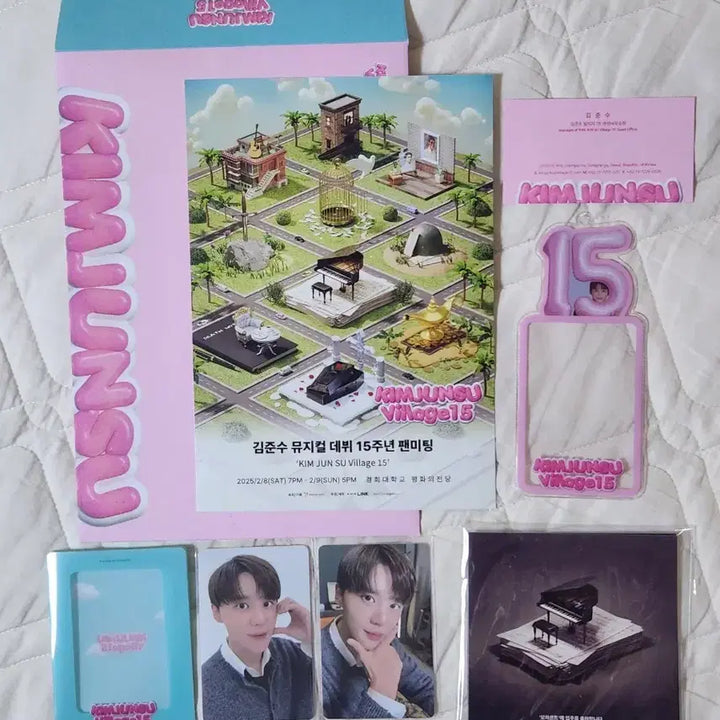 [BUNJANG] Kim Junsu 15th Anniversary Fan Meeting Full Set Photocard / 김준수 빌리지15 팬미팅 굿즈 풀박 포카 포토카드