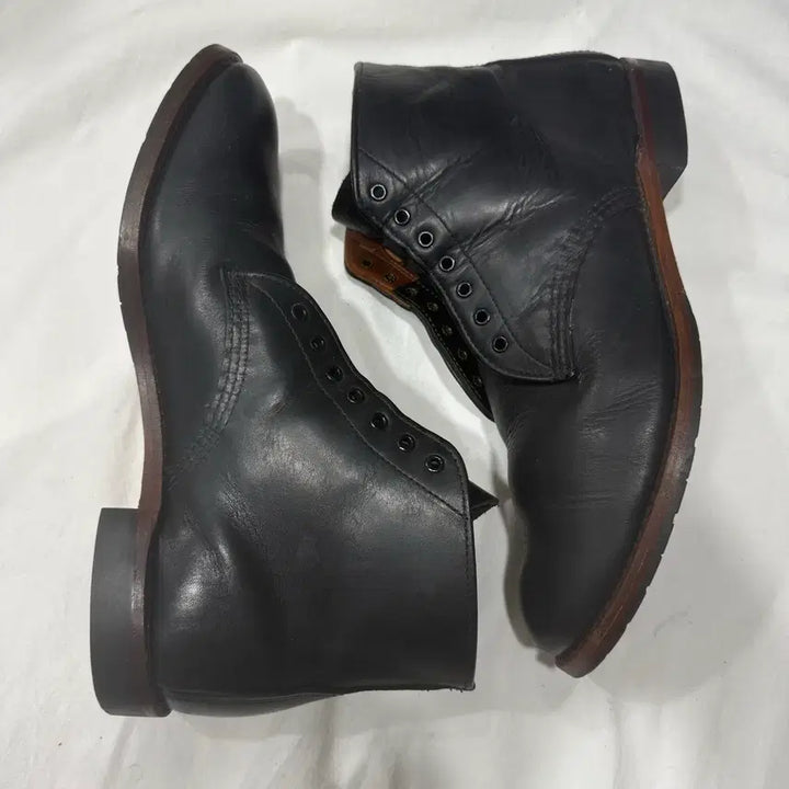 [BUNJANG] Red Wing 9071 Sheldon Black Featherstone Leather Boots / 레드윙 9071 쉘든 블랙 페더스톤 US11D(290)