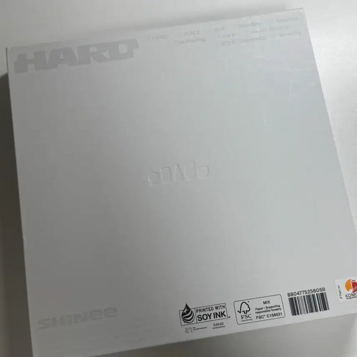 [BUNJANG] SHINee HARD Album (Play Ver.) Unsealed / 샤이니 SHINee 하드 HARD 앨범(play ver.) 개봉