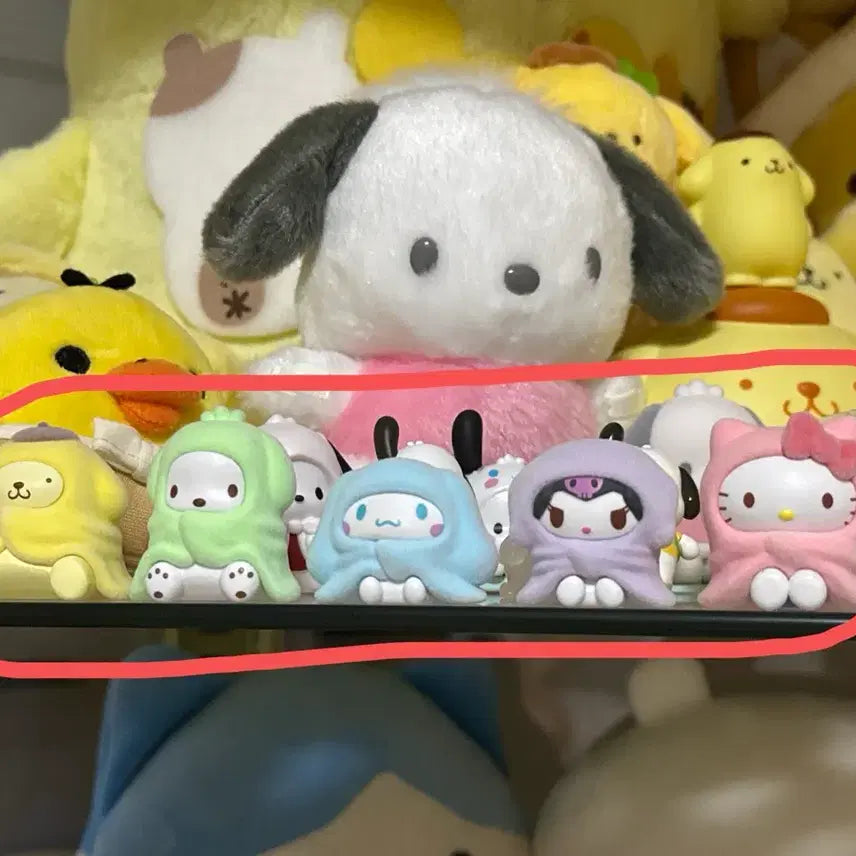 [BUNJANG] Sanrio Blanket Figure Full Set / 산리오 담요 피규어 풀셋