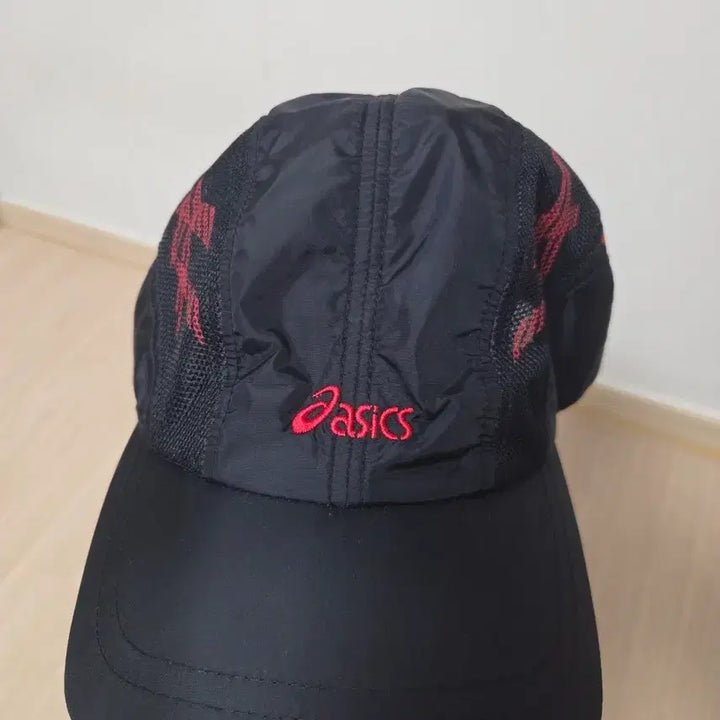 [BUNJANG] Asics Running Ball Cap Black / 아식스 런닝 볼캡 블랙 06년제조 올드스쿨