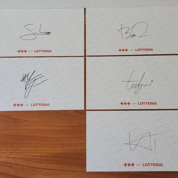 [BUNJANG] TXT Lotteeia Photocard / 롯데리아 X 투바투 포토카드