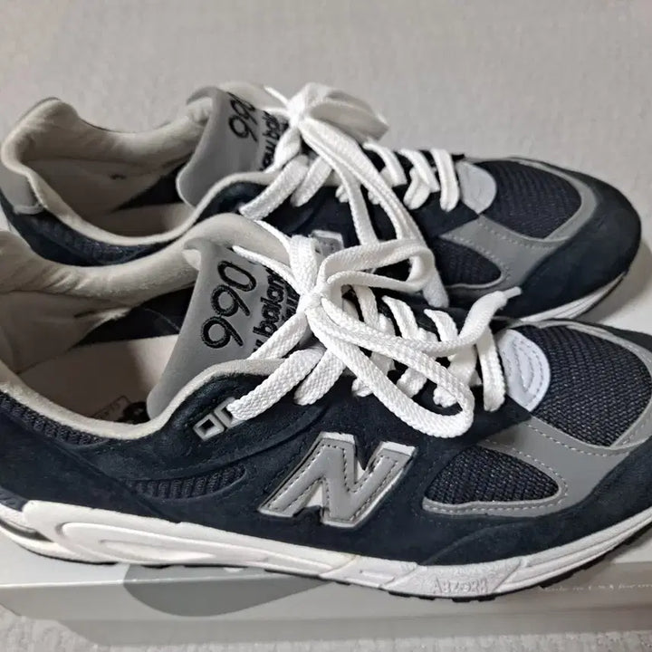 [BUNJANG] New Balance 990v2 Made in USA Black 275 M990BL2 / 새상품급) 뉴발란스 990v2 메이드인USA 블랙 275 M990BL2