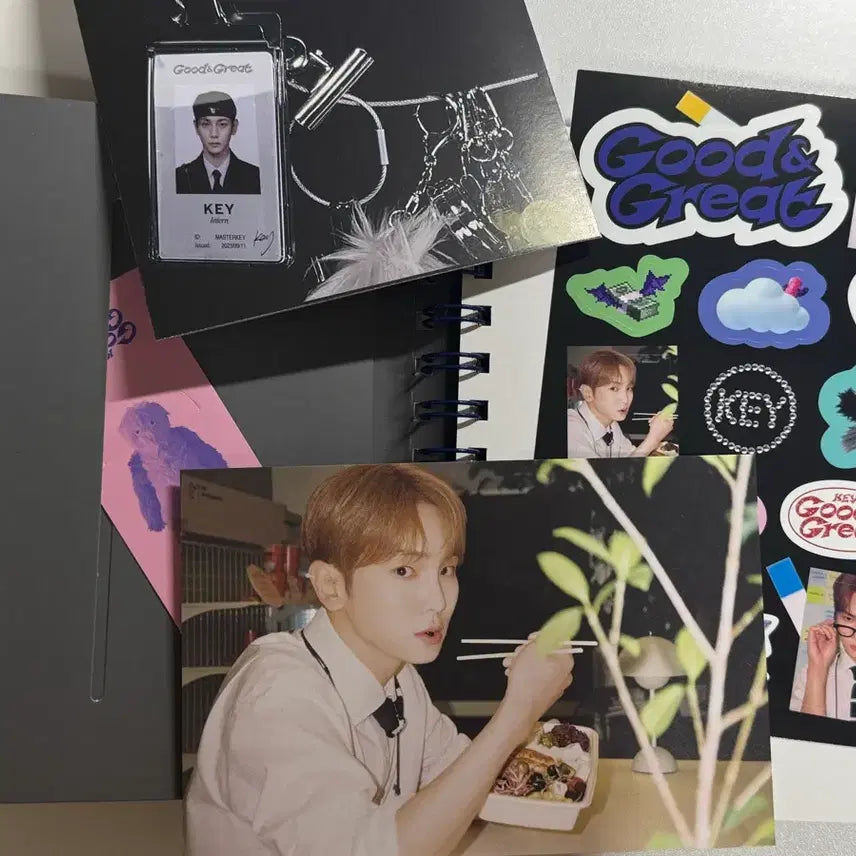 [BUNJANG] SHINee Key Solo Album Good &amp; Great Photocard / 샤이니 키 솔로 앨범 굿엔그레이트  굿엔그