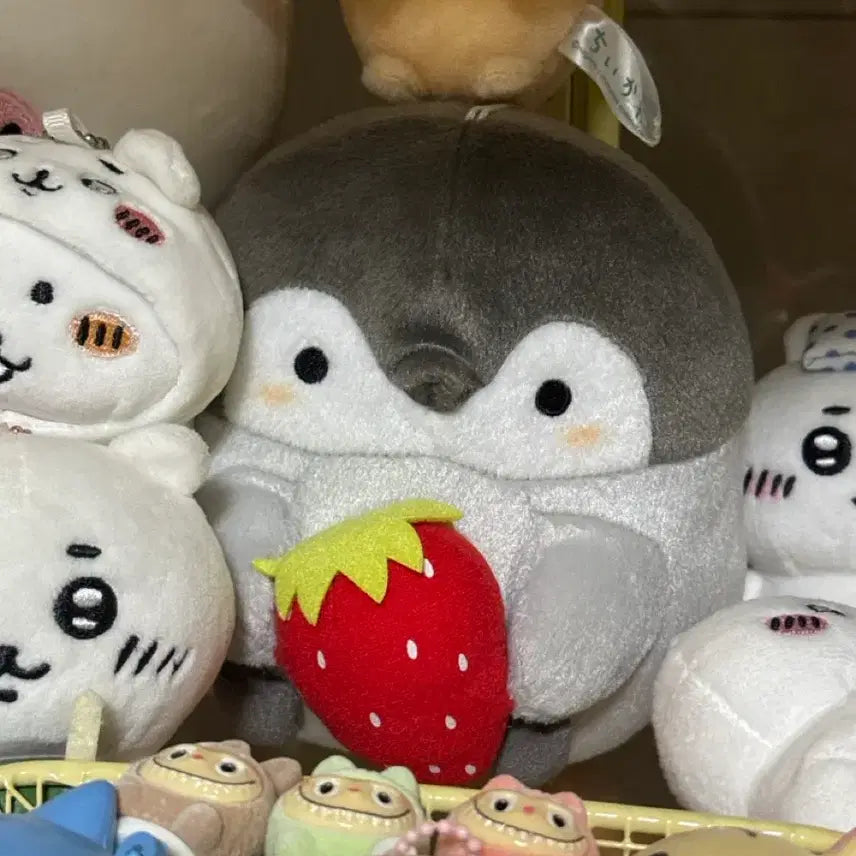 [BUNJANG] Koupenchan Strawberry Plush / 코우펜짱) 일본 정품 코우펜짱 딸기 인형
