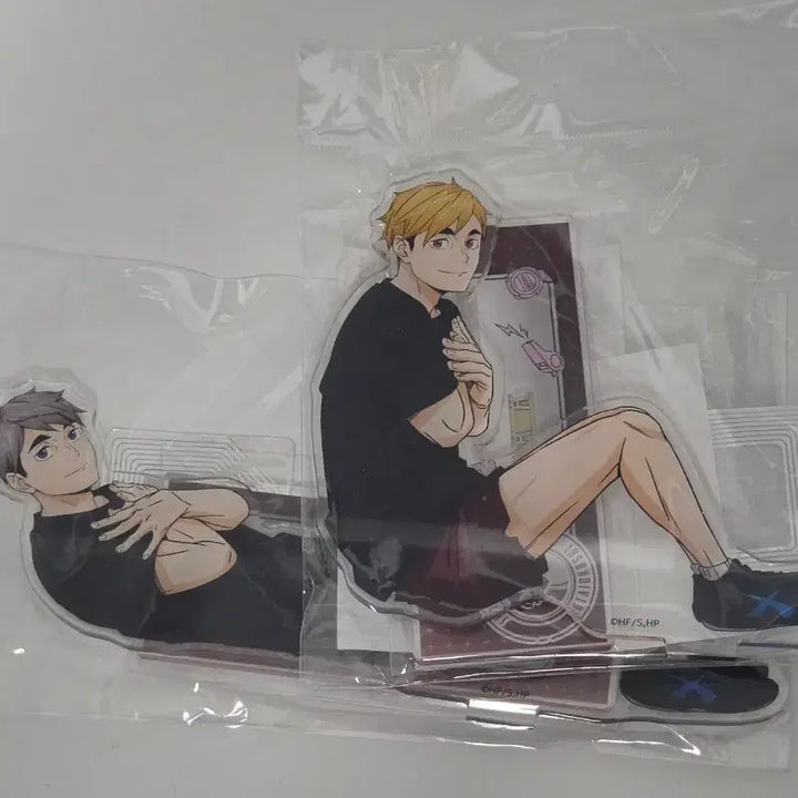 [BUNJANG] Haikyuu!! Physique Measurement Acrylic Stand Bundle Set (Atsumu, Osamu) / 일괄) 하이큐 체력측정 아크릴스탠드 미야 아츠무 오사무 이나리자키