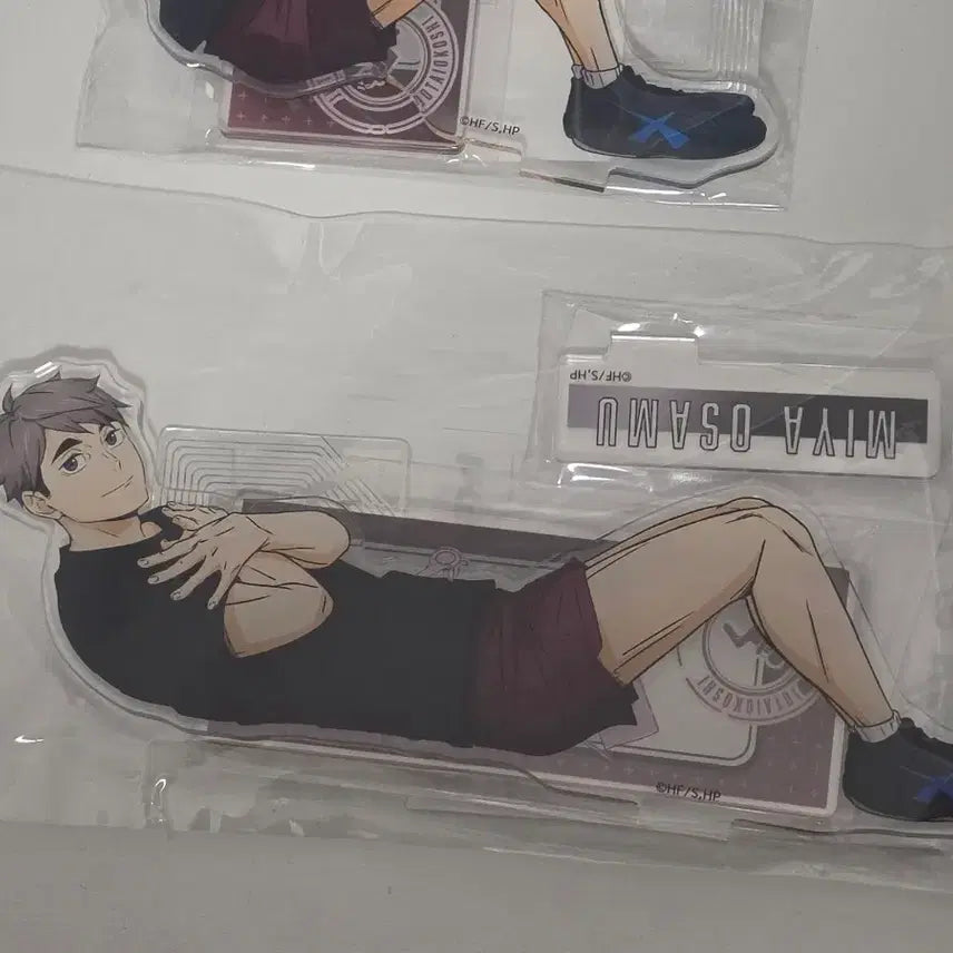 [BUNJANG] Haikyuu!! Physique Measurement Acrylic Stand Bundle Set (Atsumu, Osamu) / 일괄) 하이큐 체력측정 아크릴스탠드 미야 아츠무 오사무 이나리자키
