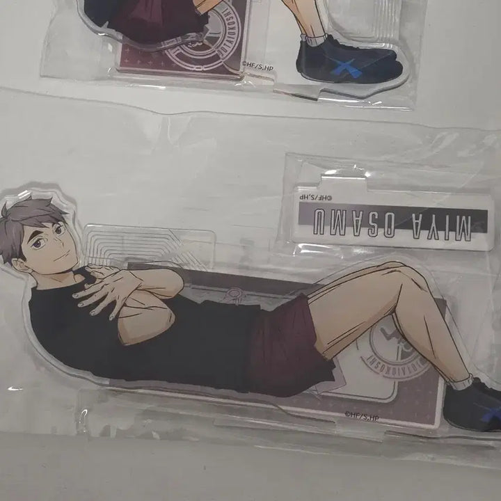 [BUNJANG] Haikyuu!! Physique Measurement Acrylic Stand Bundle Set (Atsumu, Osamu) / 일괄) 하이큐 체력측정 아크릴스탠드 미야 아츠무 오사무 이나리자키