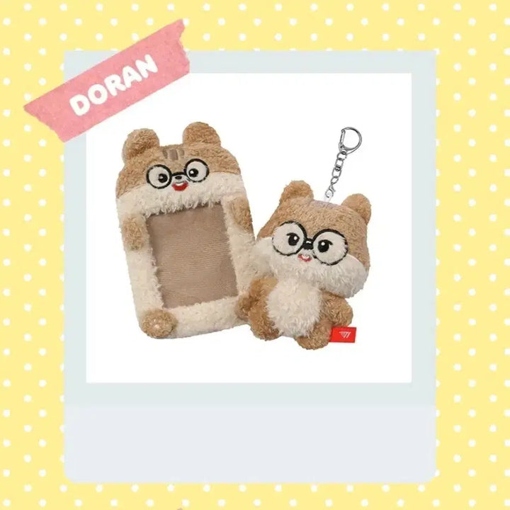 [BUNJANG] T1 Doran Animal Plush Keychain + Card Holder Bundle Set / 26 T1 도란 애니멀 인형 키링 + 카드 홀더 일괄판매 doran