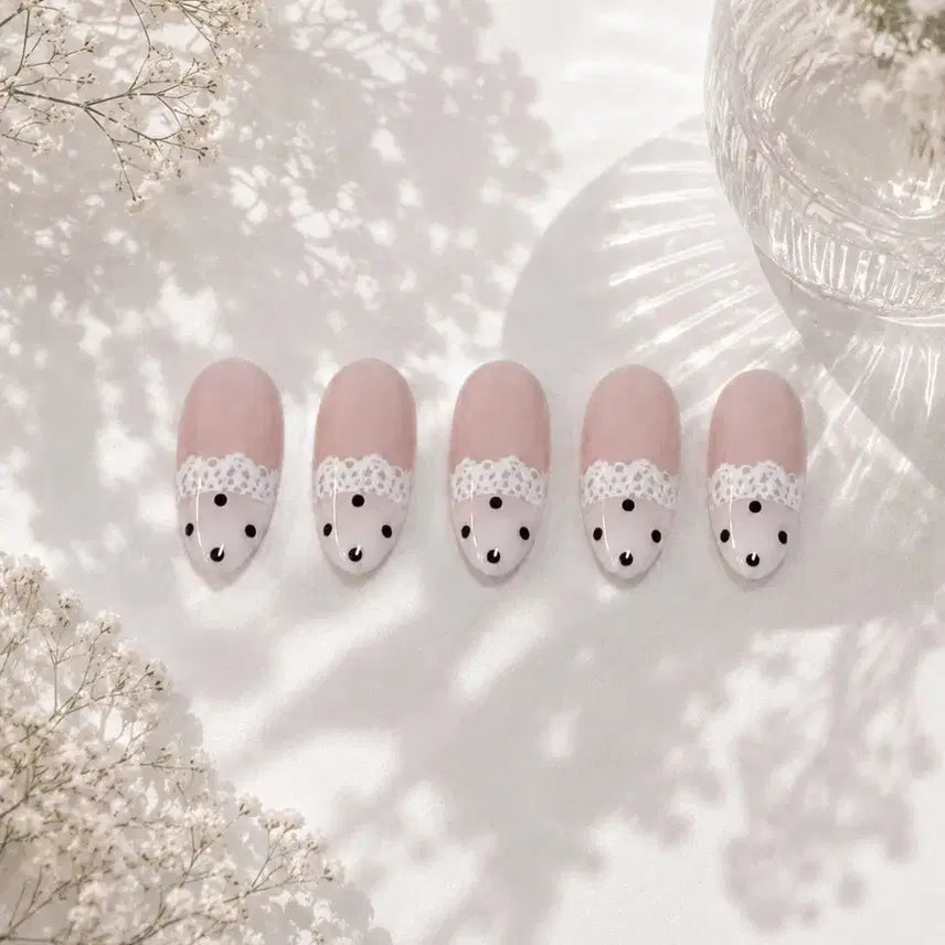 [SOLD OUT] 레이스 수제 네일팁