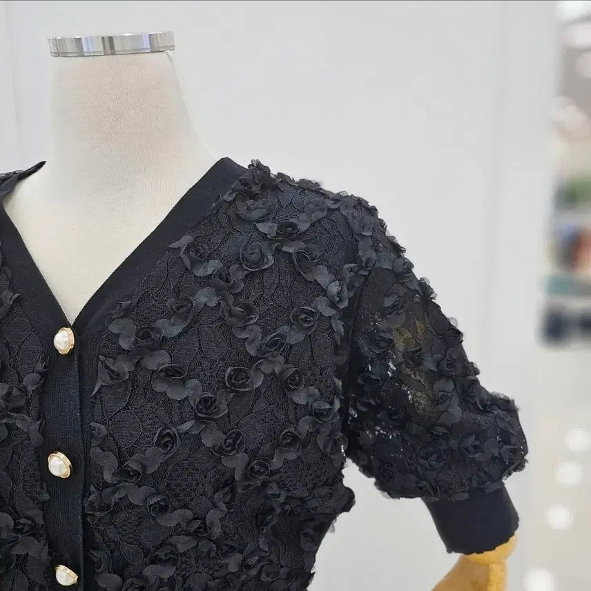 [BUNJANG] LE PITTA Rose Lace Cardigan / LE PITTA 장미 레이스 가디건free