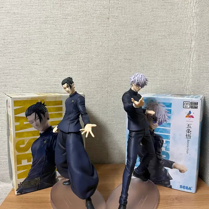 [BUNJANG] Jujutsu Kaisen Luminasta 5th Anniversary Gojo &amp; Geto Figures / 택포(3.3)주술회전 루미나스타 5주년 고죠,게토 피규어