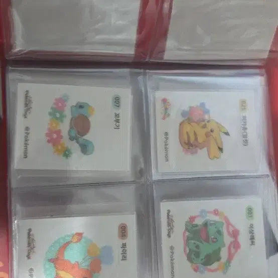 [BUNJANG] Pokemon Tteobuseal Lovely 30-Type Full Set with Mini Seal Book / 최저가무배가능  포켓몬 띠부씰 러블리 30종 할로윈27종세트