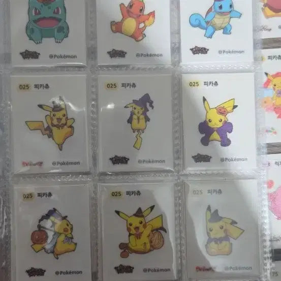 [BUNJANG] Pokemon Tteobuseal Lovely 30-Type Full Set with Mini Seal Book / 최저가무배가능  포켓몬 띠부씰 러블리 30종 할로윈27종세트