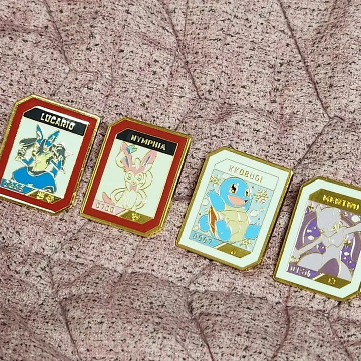 [BUNJANG] Isaac Toast Pokémon Badge Bundle Set / 이삭토스트 포켓몬 뱃지