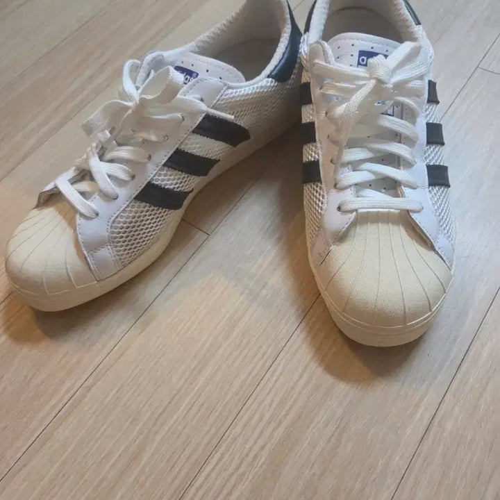 [BUNJANG] Adidas Superstar Mesh Sneakers / 아디다스   슈퍼스타 메쉬