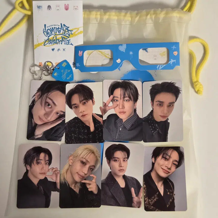 [BUNJANG] Stray Kids DOMINATE Concert Stay Zone Gift Hyunjin Full Set Keychain / 스키즈 도미네이트 콘서트 스테이존 기프트 키링현진 풀세트 양도
