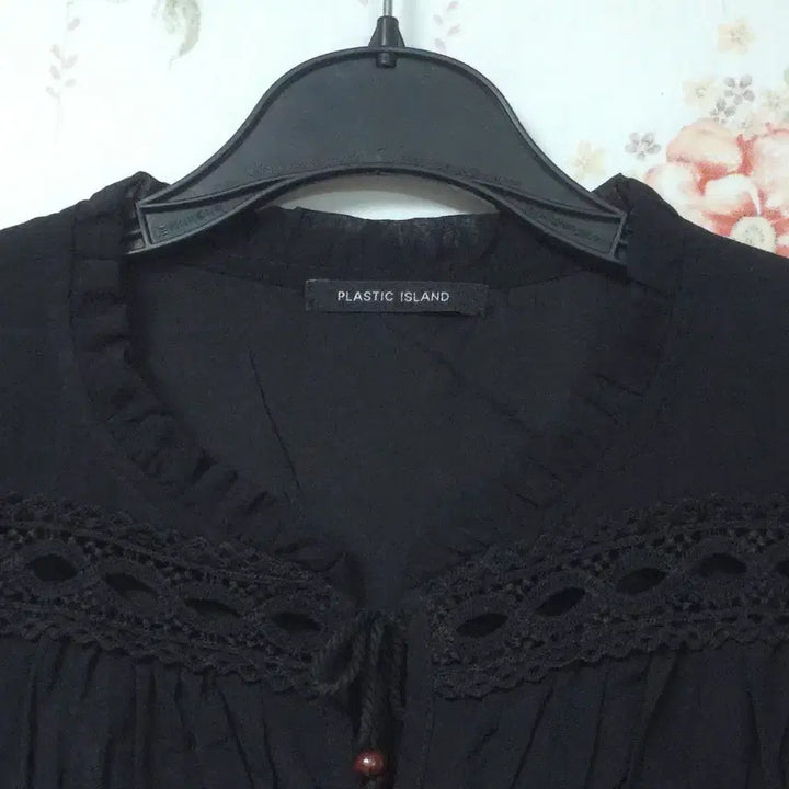 [BUNJANG] Plastic Island Long Dress Black / 25년 플라스틱 아일랜드 롱원피스