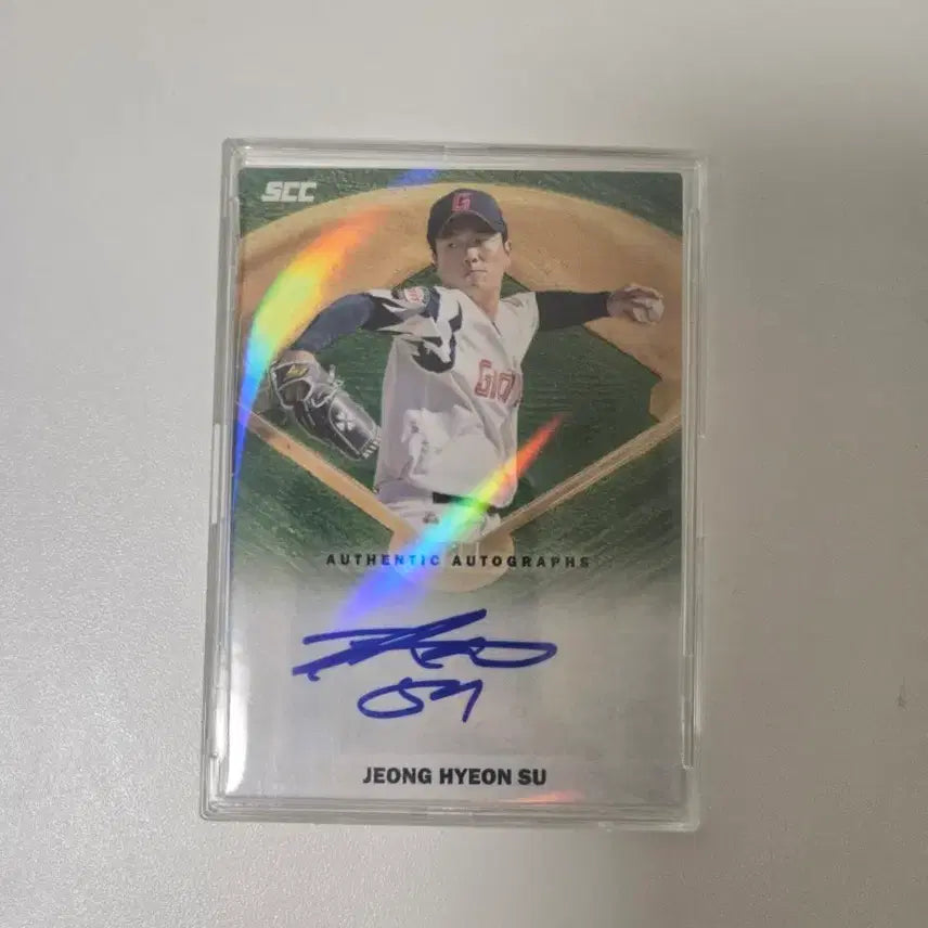 [BUNJANG] 2026 KBO Lotte Giants Jung Hyun-soo Autographed Card / 2026 KBO카드 롯데자이언츠 정현수 친필사인카드 (오토카드)