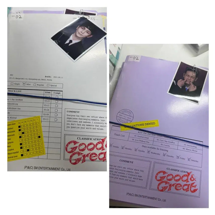 [BUNJANG] SHINee Key Solo Album GOOD&amp;GREAT Bundle Set / 샤이니 키 솔로 앨범 굿엔그 굿앤그