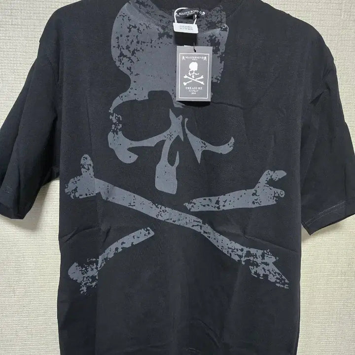 [BUNJANG] Mastermind Japan Bape Collaboration Graphic Print T-Shirt Black L / 마스터마인드 베이프 콜라보 재팬  프린팅 반팔티 블랙 L (105)