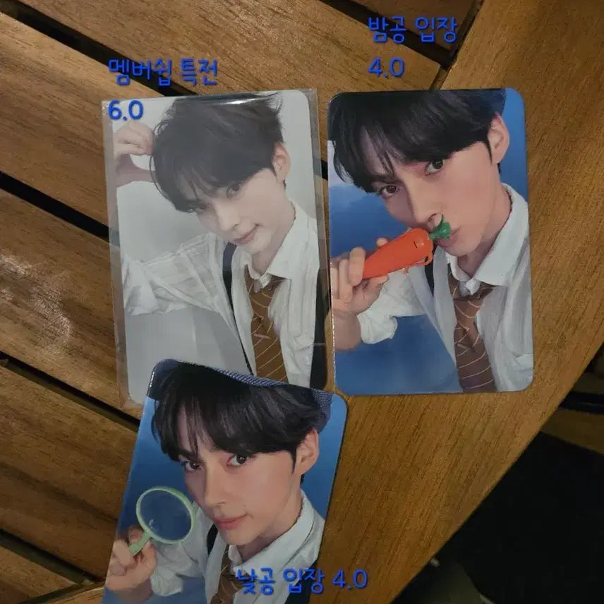 [BUNJANG] Sung Hanbin Birthday Fanmeeting Photocard Bundle Set / 성한빈 생파 입장 포카 멤버쉽 포카 낮공 밤공 일괄 양도 생일파티